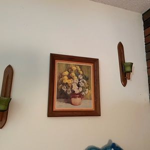 Home interior wall decor group.